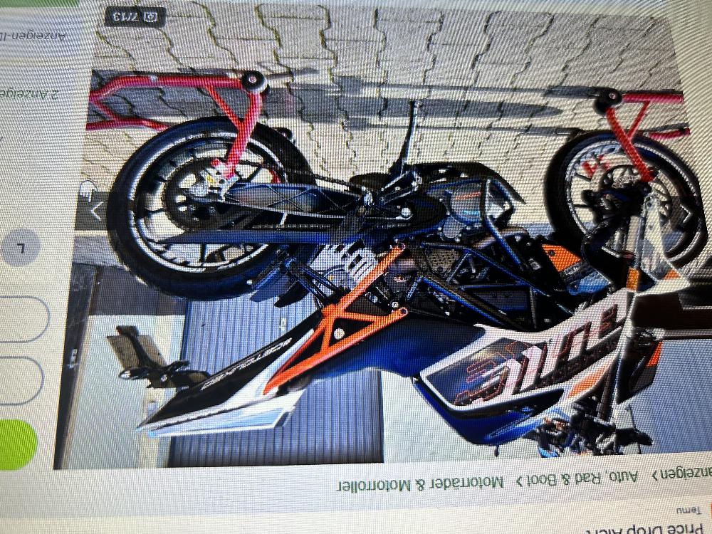 Motorrad verkaufen KTM duke 125 Ankauf